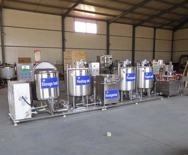 small scale yogurt production line