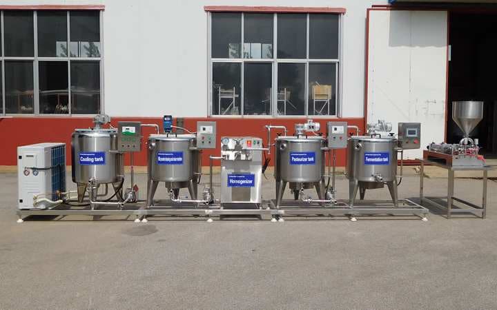 600L Yogurt Processing Plant Sold to Vietnam | Shuliy Automatic Production Line
